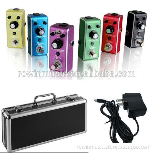 newly design Silver Guitar Effect Pedal Board Flight Case from Rowin